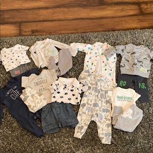 15 Piece Bundle: 0-3 Months